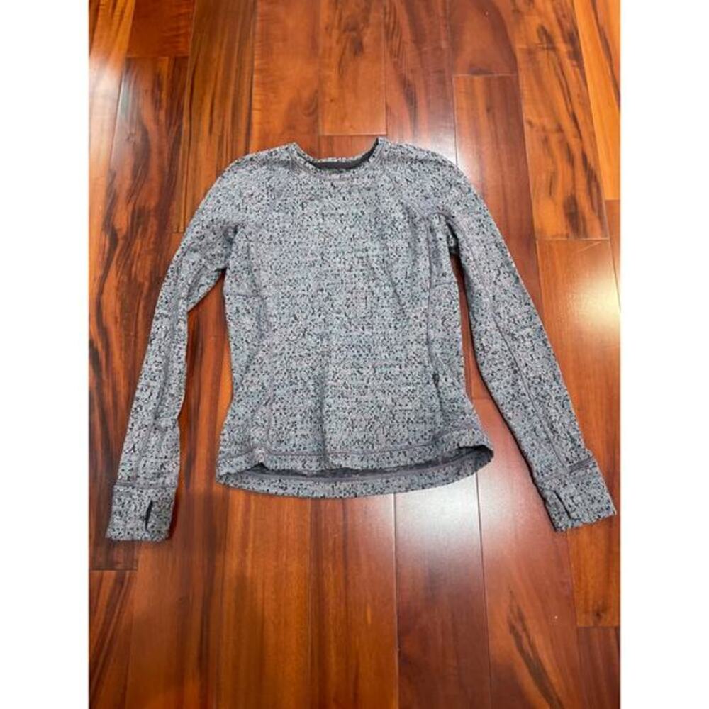 Lululemon Runderful Long Sleeve in the Neon Tweed Jacquard